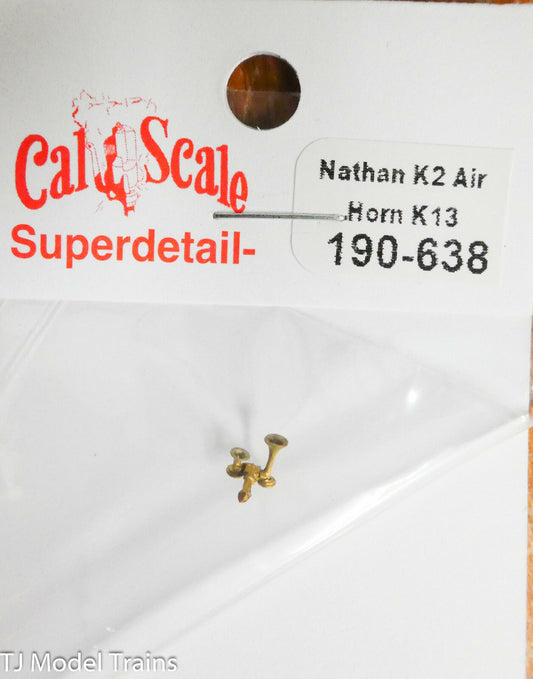 Cal-Scale HO #638 Nathan K2 Air Horn K13 (Brass Casting)