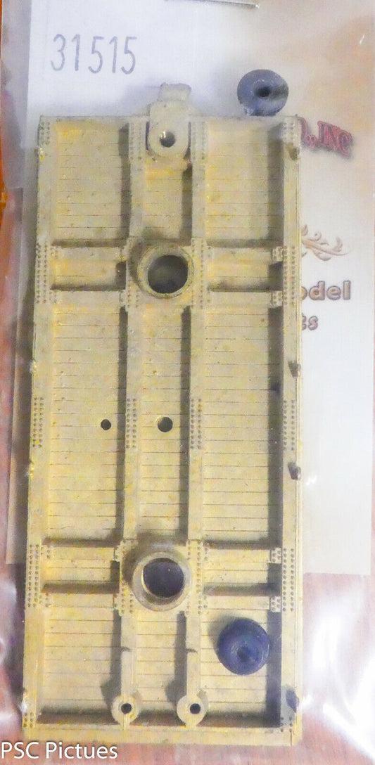 Precision Scale HO #31515 Frame & Floor w/Bushings, Wabash Tender (Brass)