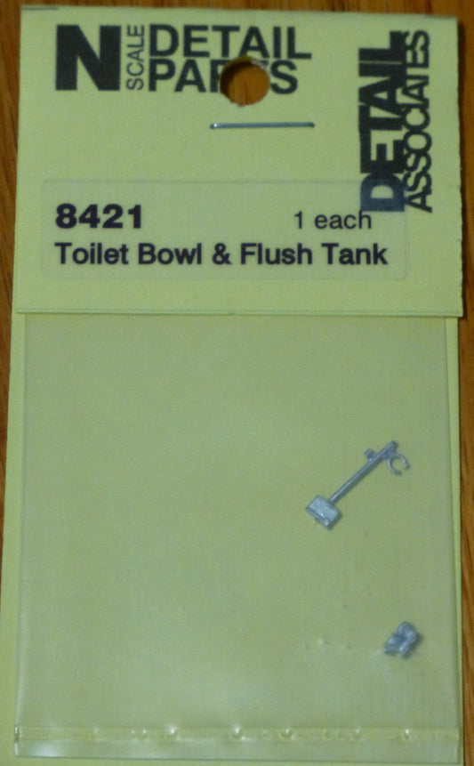 Detail Associates N #8421 Toilet Bowl & Flush Tank