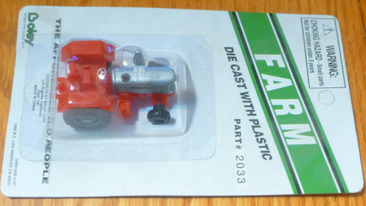 Boley HO #185-203316 Farm Machinery - Tractor -- red/silver