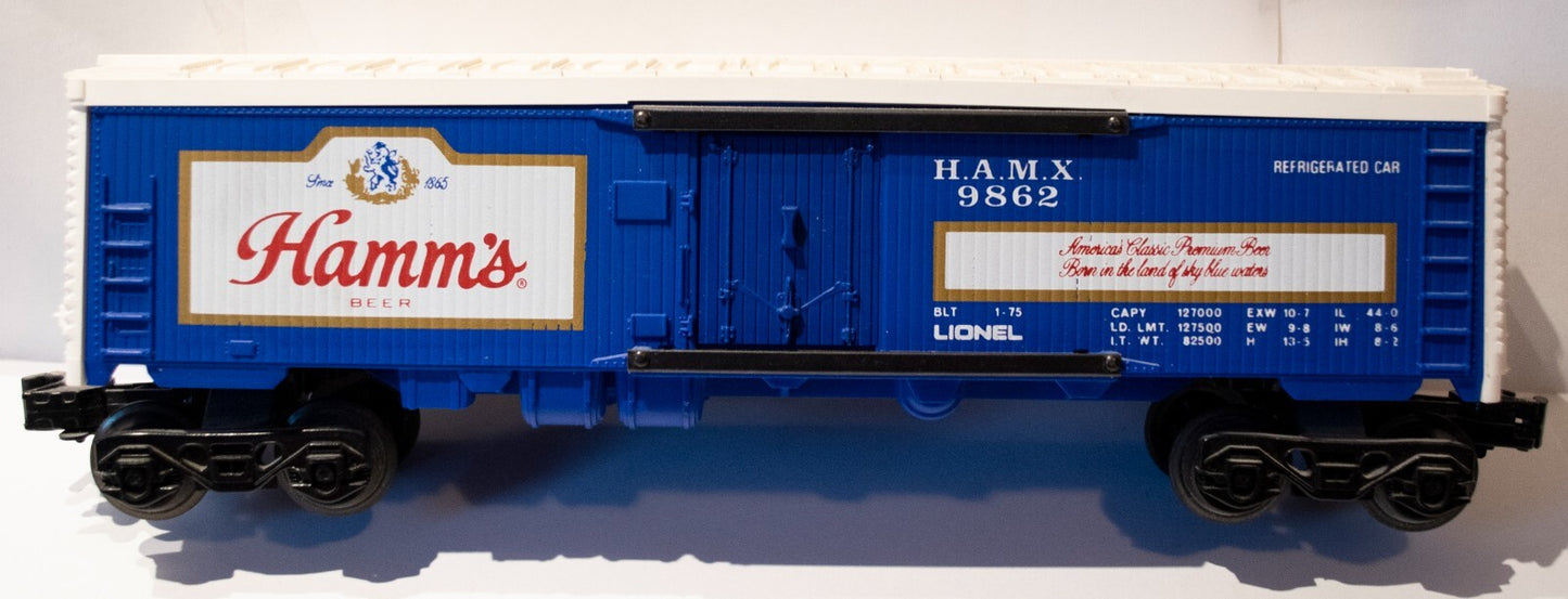 Lionel O Scale  #6-9862 Hamm's Billboard Reefer