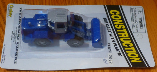Boley #203226 Construction Equipment - Skip Loader -- Blue & Silver