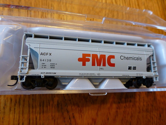 Atlas N #50000922 ACF 356- Cov'd Hopper FMC (RTR) Rd.  #64138