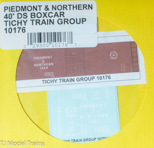Tichy Train Group #10176 Decal for: Piedmont & Northern 40' Double-Sheathed Box