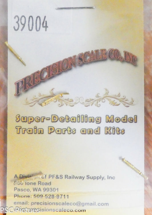 Precision Scale HO #39004 Shock Absorber or Hydraulic Stabilizer Bars, Late EMD