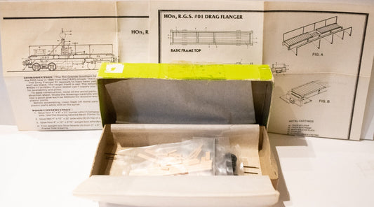 Durango Press HOn3 #51 Drag Flanger Kit -- Rio Grande Southern #01