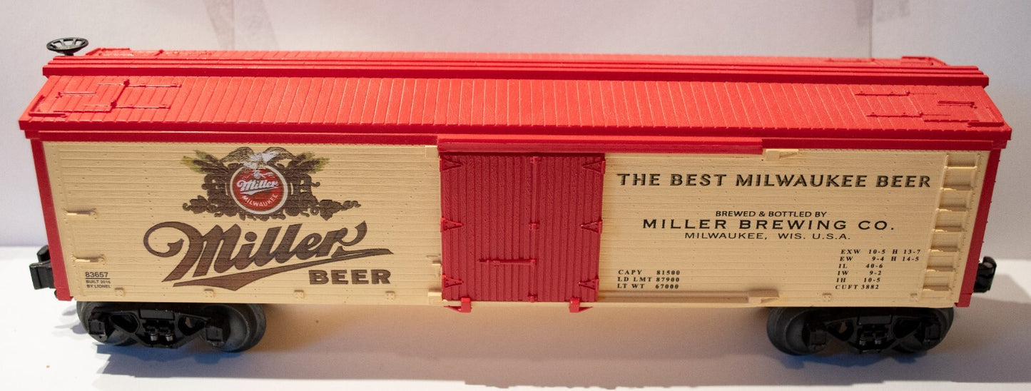 Lionel O Scale  #6-83657 MILLER REEFER