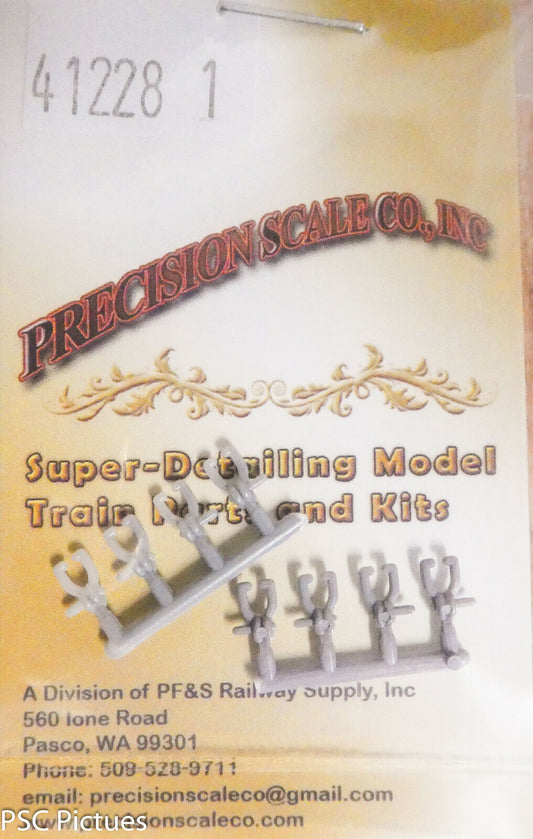 Precision Scale O #41228.1 Brake Hangers, Type I, AAR 50 Ton & 70 Ton (Plastic)