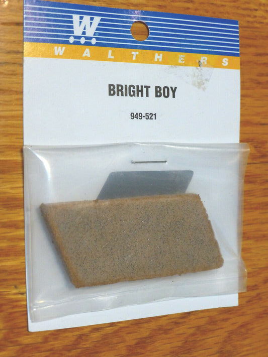 Walthers #949-521 Bright Boy Abrasive Track Cleaner -- Standard Grit