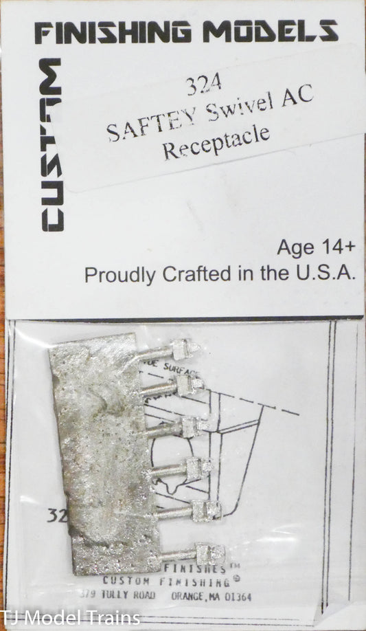 Custom Finishing Models HO #324 Safety Swivel AC Receptacle