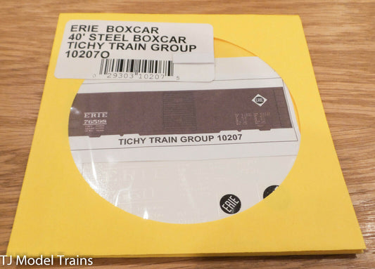 Tichy Train Group O #10207O Erie Boxcar 40' Steel Boxcar