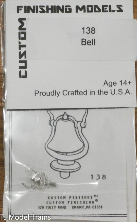 Custom Finishing Models HO #138 High-Hood Mount Bell -- Dual Lever