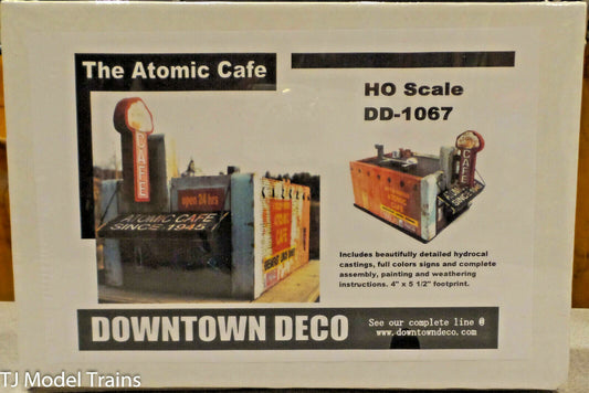 Downtown Deco- HO-Scale #DD1067 The Atomic Cafe