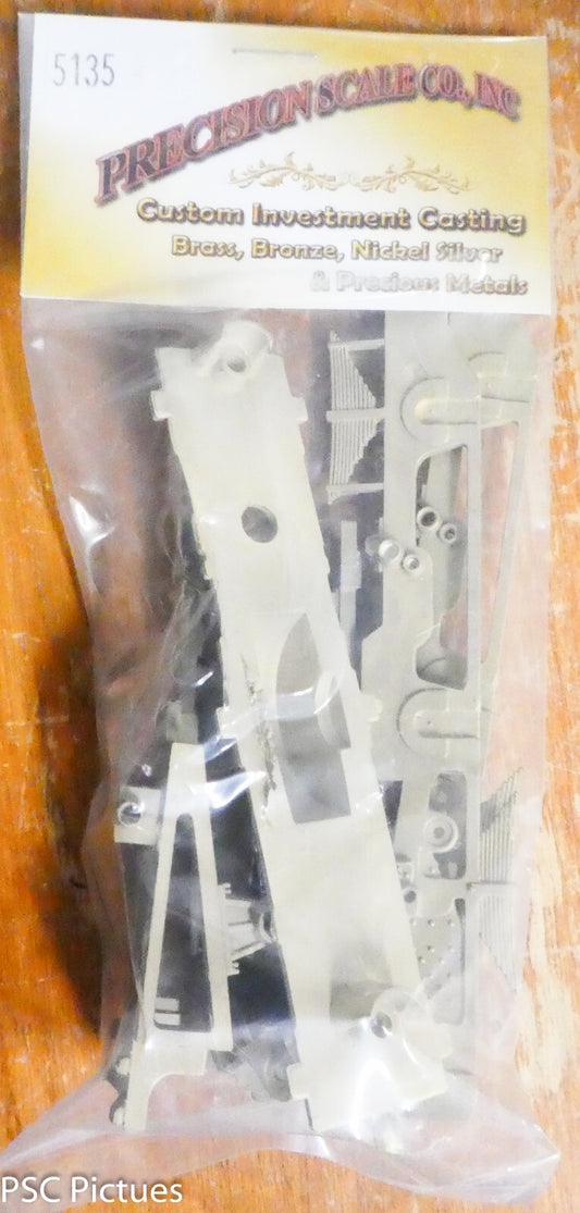Precision Scale O #5135 Frame, Main, Kit (Brass Casting Parts)