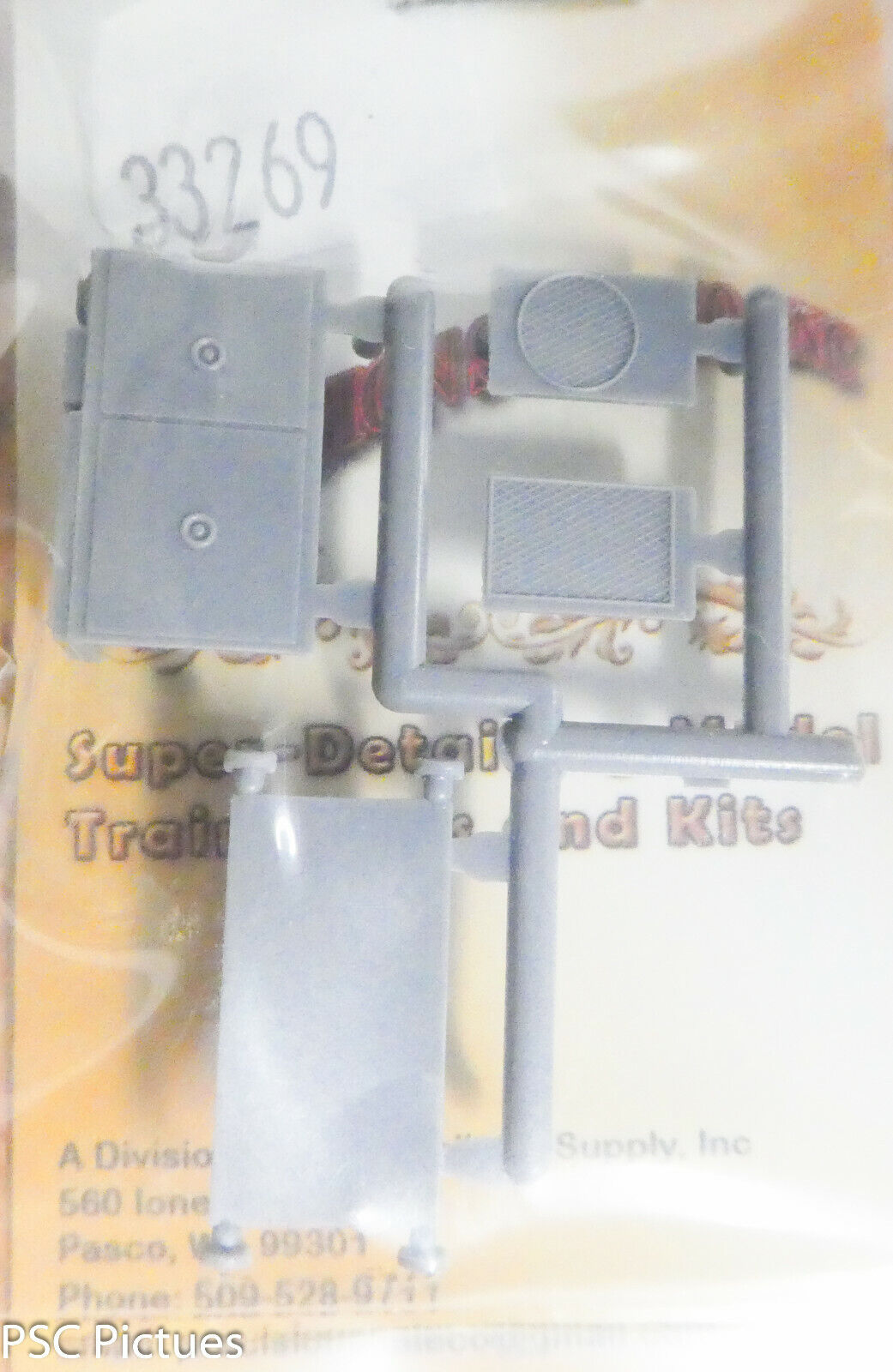 Precision Scale HO #33269 Engine, Waukasha Ice, w/Full Screen Detail (Plastic)