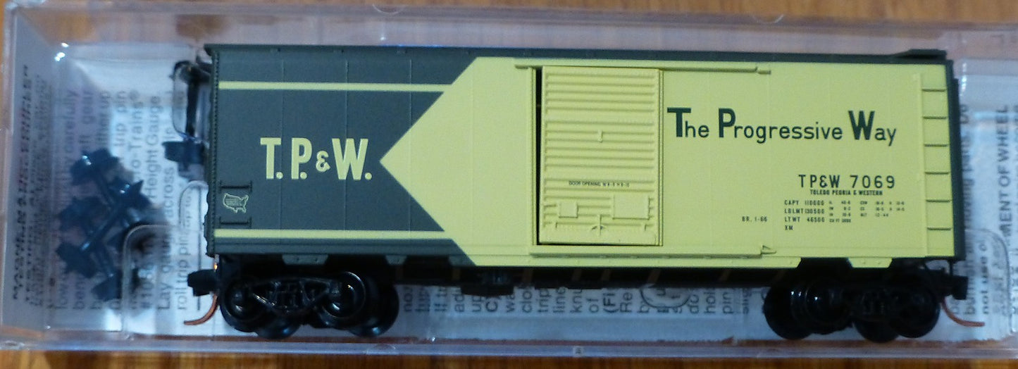 Micro-Trains Line #02000716 Toledo, Peoria & Western #7069 40' Standard Single