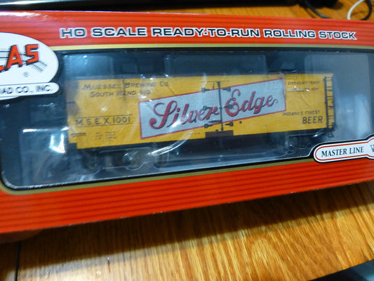 Atlas HO #20002015 (40' Wood Reefer) Silver Edge Muessel Brewing MSEX #1001