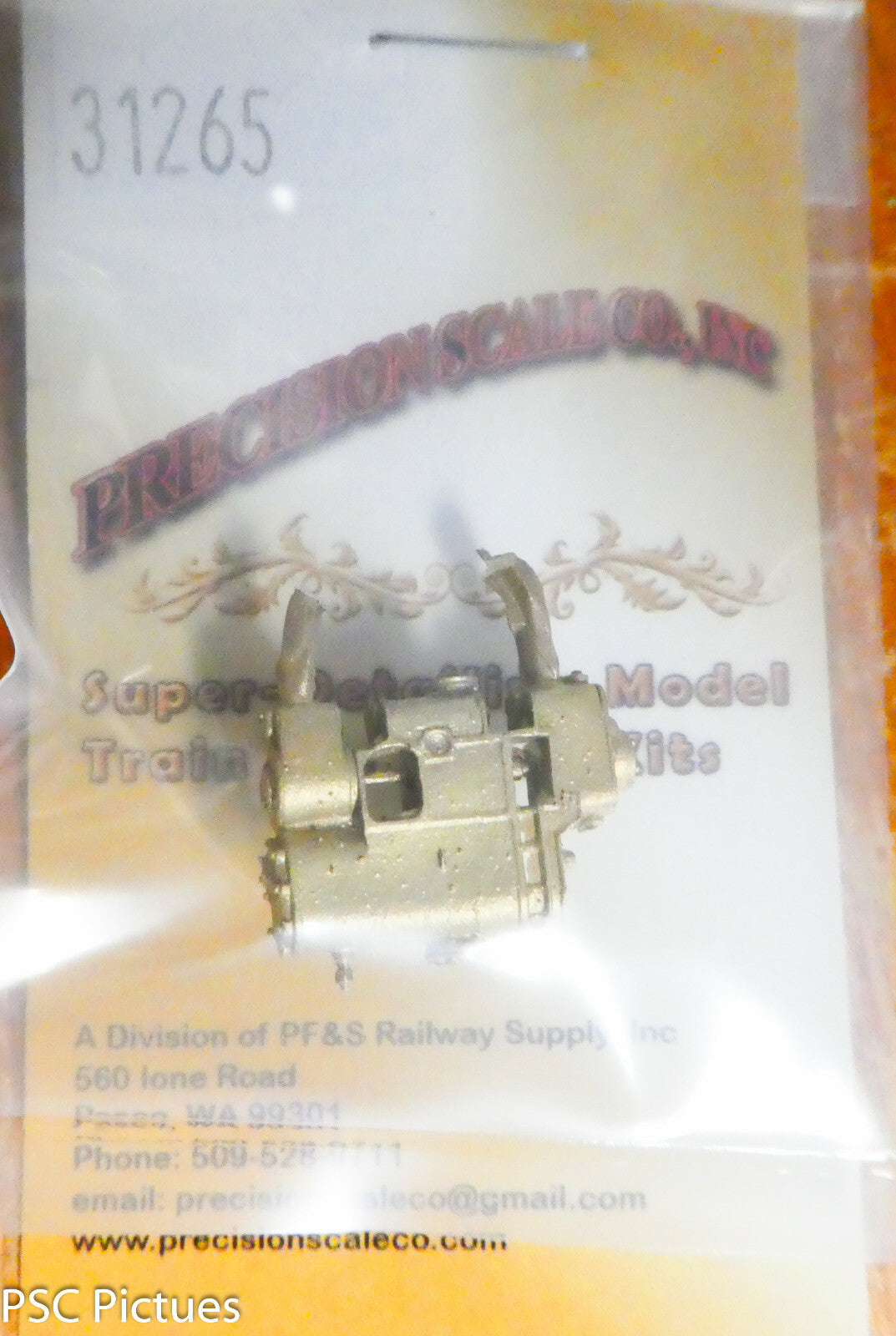 Precision Scale HO #31265 Heater, Worthington BL-2 Feedwater (Brass)