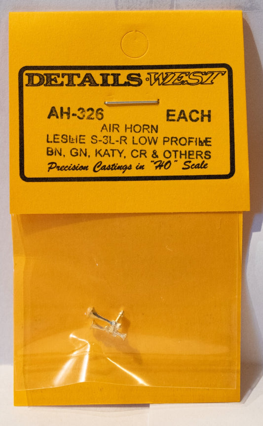 Details West HO #326 Leslie Air Horns -- S-3L Nonspiked Caps (BN, GN, MKT & Many
