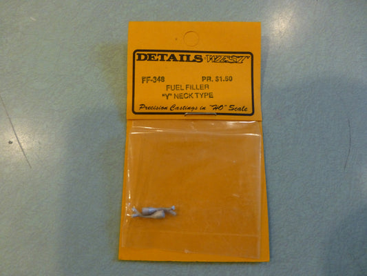 Details West HO #348  Fuel Filler pkg(2) -- "Y" Neck Ty