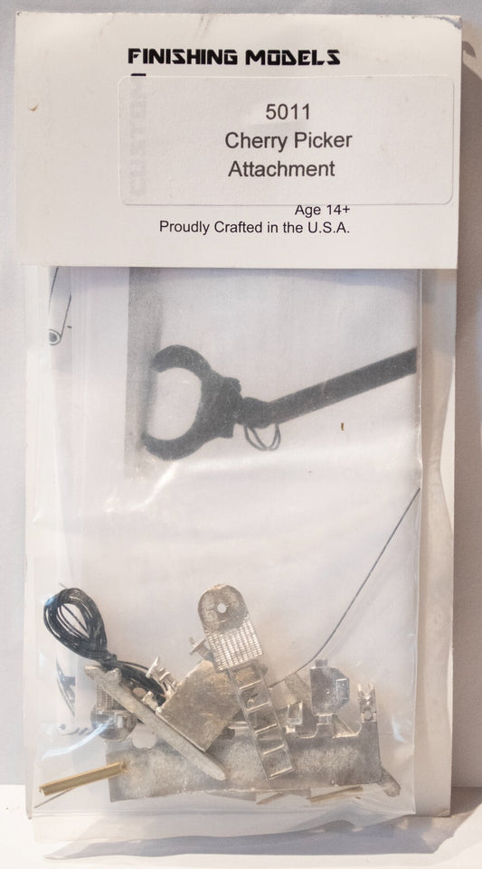 Custom Finishing HO #5011 Truck Accessories (Unpainted Metal Kit) -- Cherry Pick