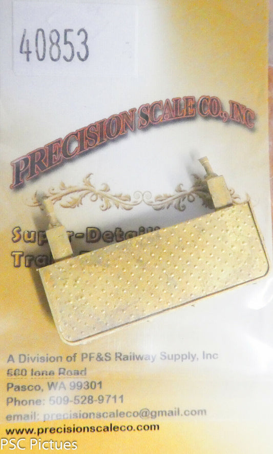 Precision Scale O #40853 Platform for Smokebox Front, PRR K-4 Style (Brass)