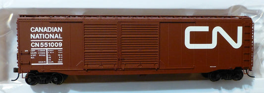 Atlas HO #20002505 Canadian National 50' Postwar Double Door Box Car Rd #551009
