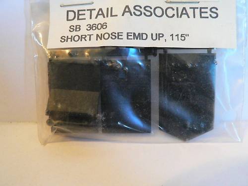 Detail Associates HO #3606 Short Nose EMD UP