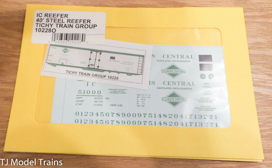 Tichy Train Group O #10228O IC Reefer 40' Steel Reefer