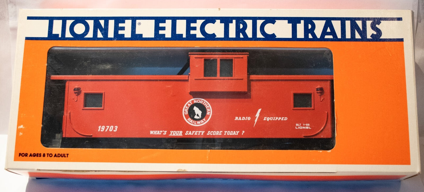 Lionel O Scale (Used) #6-19703 Great Northern Extended Vision Caboose
