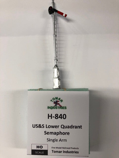Tomar Industries HO #H-840 US&S LOWER QUADRANT SEMAPHORE