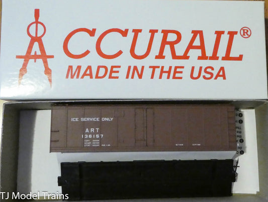 Accurail HO #8324 ART Ice Service 40' Steel Reefer