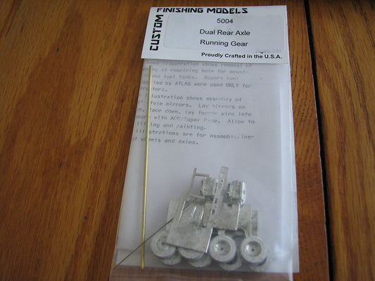 Custom Finishing HO #5004 Running Gear Kit - Dual Rear Axle