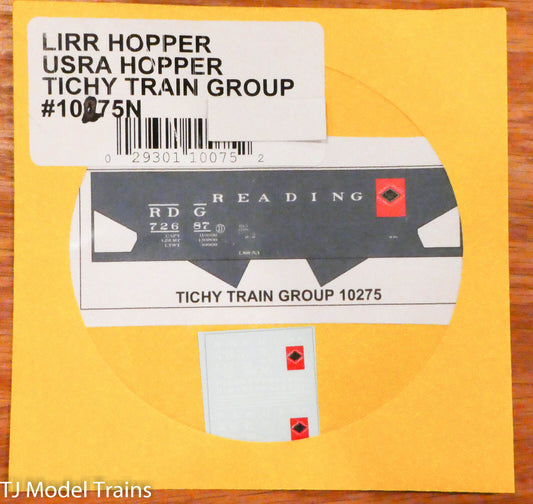 Tichy Train Group Decal #10275N Reading 2 Bay Steel USRA Hopper (Decal)