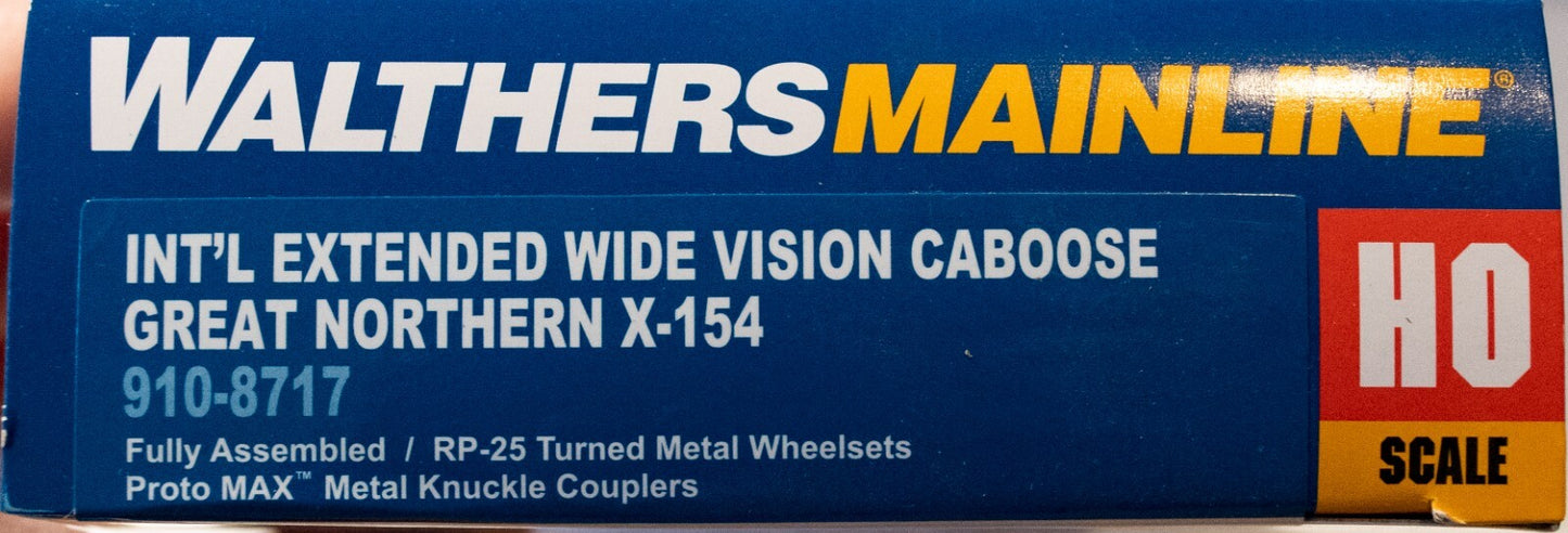 Walthers HO #910-8717 International Extended Wide-Vision Caboose - Ready to Run