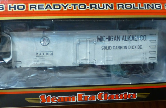 Atlas HO #20002707 Michigan Alkali Company 36' Wood Reefer Road #1001