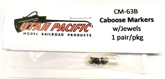 Utah Pacific HO #63B CABOOSE MARKER MARKER LIGHT KIT / Made in USA (1:87th)