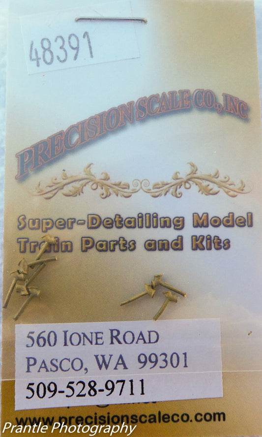 Precision Scale HO #48391 Elbow (.032") Pkg 8