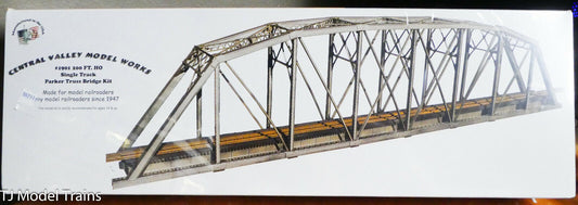 Central Valley HO #1901 (200' Single Track Parker Truss Bridge Kit) Plastic