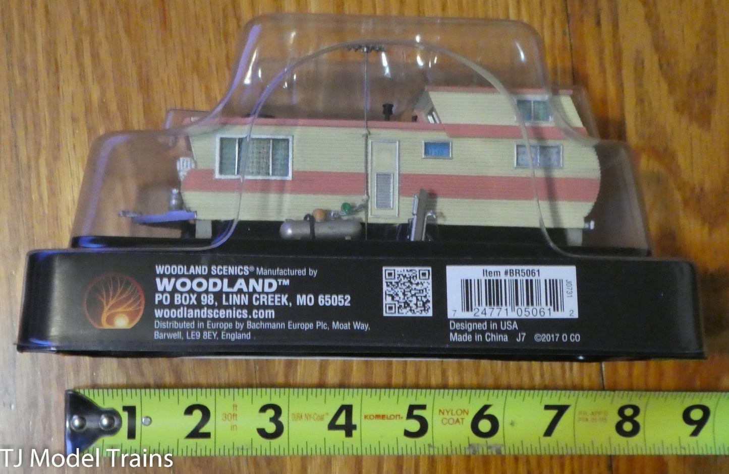 Woodland Scenics HO #5061 Double Decker Trailer-- Built-&-Ready