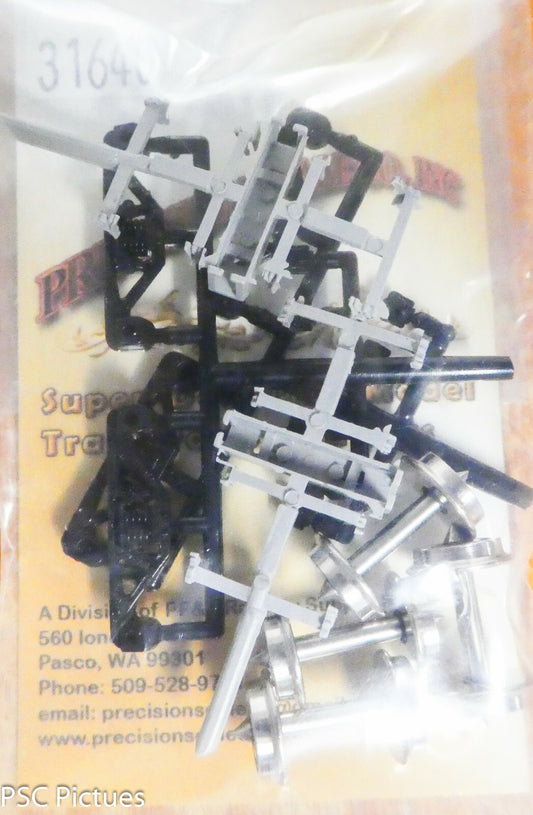 Precision Scale HO #31640 Trucks, American Steel & Foundry, w/26" Wheels (Kits)