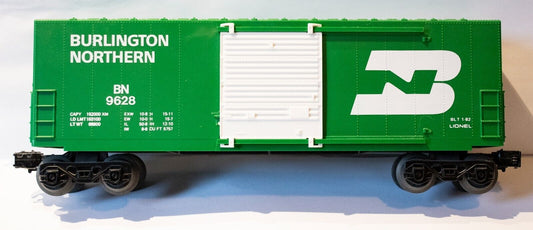 Lionel #6-9628 Burlington Northern Hi-Cube Box Car
