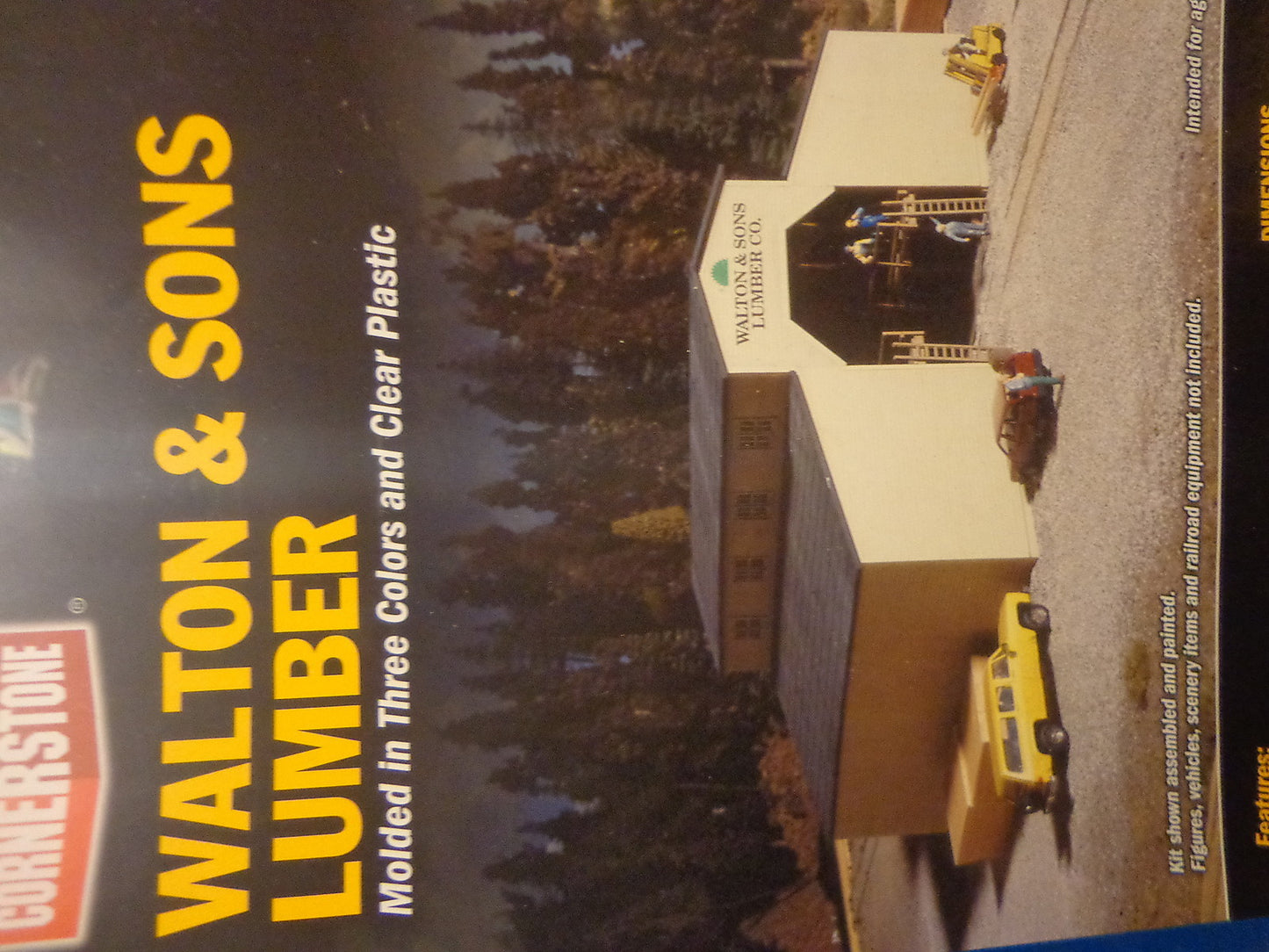 Walthers N #933-3235 Walton & Sons Lumber -- Kit Form
