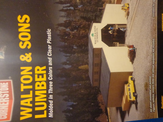 Walthers N #933-3235 Walton & Sons Lumber -- Kit Form