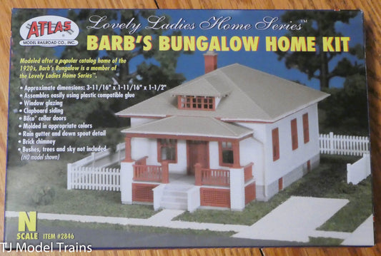 Atlas N #2846 Barb's Bungalow Home Kit