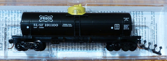Micro-Trains Line #06500712 Rd #191100 39' Single-Dome Tank St. Louis-San Franci