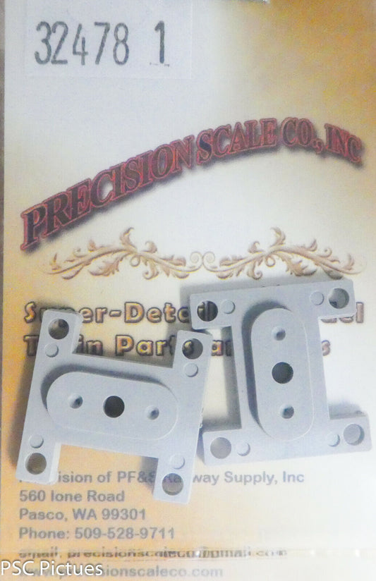 Precision Scale HO #32478.1 Bolster for 6-Wheel Truck (Plastic Parts)