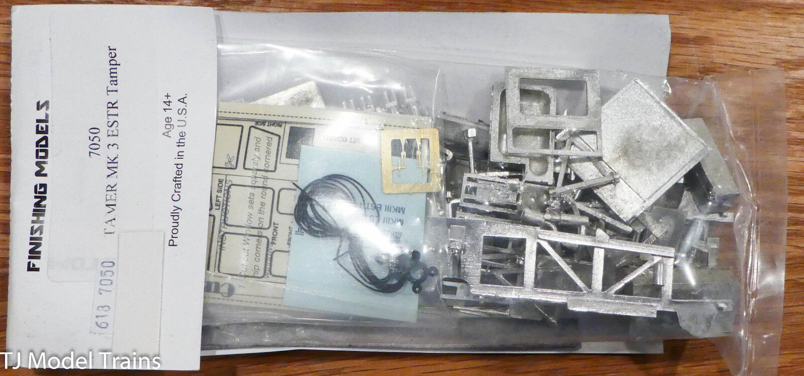 Custom Finishing HO #7050 TAMPER MK 3 ESTR Tamper – TJ Model Trains ...