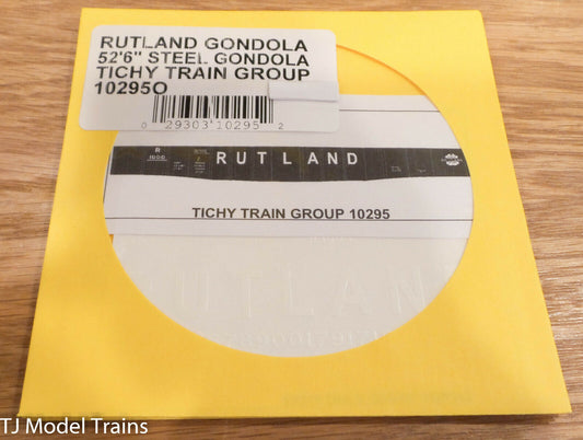Tichy Train Group O #10295O Rutland Gondola 52'6" Steel Gondola