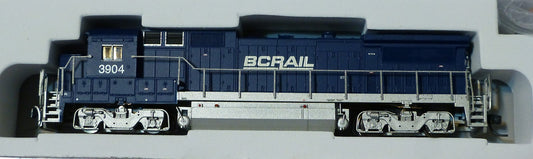 Atlas N #40000498 GE Dash 8-40B w/DCC - Master(R) -- BC Rail #3904 (blue, white,